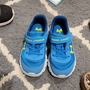Under armour kids shoes.